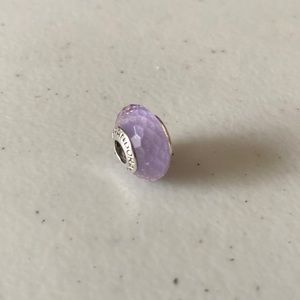 Pandora Purple Glass Charm